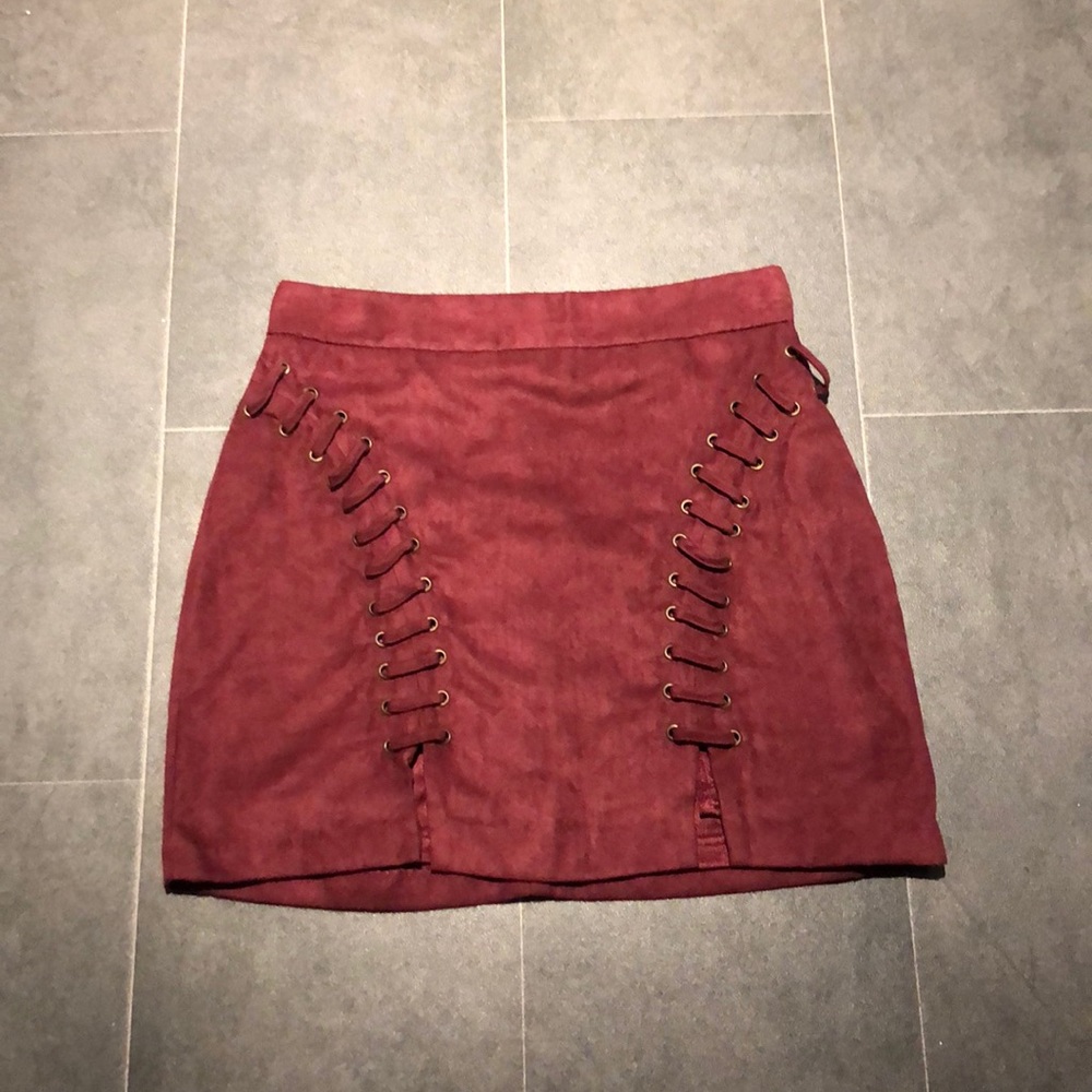 Forever 21 Suede Mini Skirt